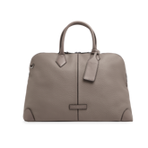 Grained Leather Travel Bag with Strap | The Bridge