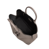 Grained Leather Travel Bag with Strap | The Bridge