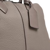 Grained Leather Travel Bag with Strap | The Bridge