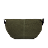 Bauchtasche für Herren aus Leder und Stoff mit Frontreißverschluss | The Bridge