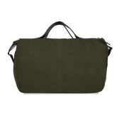 Reisetasche aus Leder und Stoff mit Schulterriemen | The Bridge