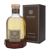 Limited Edition fragranza ambiente Leather Oud (1250 ml) con sottobottiglia in pelle | The Bridge