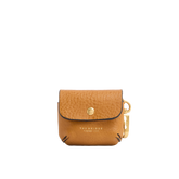 Custodia air pods in pelle - Curry | The Bridge