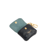 Custodia air pods in pelle - Blu navy | The Bridge