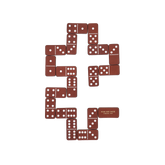 Jeu de dominos en cuir - Décoration intérieure | The Bridge