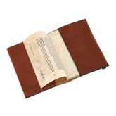 Leather passport holder | The Bridge