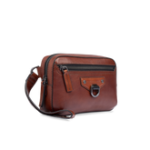 Pochette homme cuir zip | The Bridge