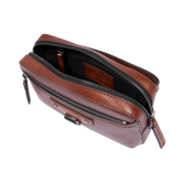Men's leather pouch with zip | The Bridge
