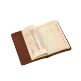 Leather passport holder | The Bridge
