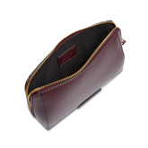 Leather wrist pouch with zip medium size | The Bridge