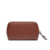 Leder Kulturbeutel mit Doppelreißverschluss - Damen-Kleinlederwaren | The Bridge