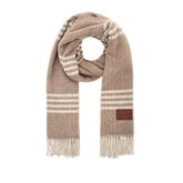 Wool stole with fringes | The Bridge