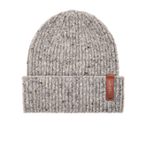 Wool beanie with leather label | The Bridge