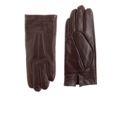 Leather gloves for men - Chestnut/dark ruthenium | The Bridge