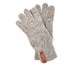 Guanto in lana con etichetta in pelle | The Bridge