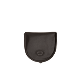 Men’s leather coin purse - BLACK | The Bridge