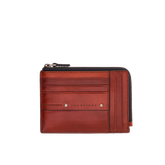 Leather card holder with zip - Men's card holders | The Bridge