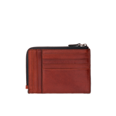 Leather card holder with zip - Men's card holders | The Bridge