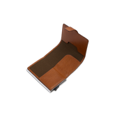 Leather snap card holder with RFID protection | The Bridge