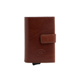Leather card holder with RFID protection | The Bridge