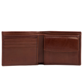 Portafogli di pelle da uomo con portamonete - Idee regalo uomo | The Bridge