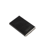 Leather pop-up card holder with RFID protection - BLACK | The Bridge