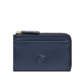 Compact women's leather wallet - BLUE | The Bridge