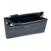 Women's Compact Leather Crossbody Bag - Women's Clutches | The Bridge