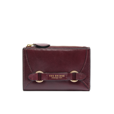 Leather wallet for women with zip - Isabella Collection | The Bridge