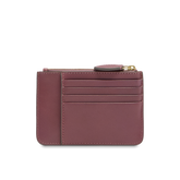Kompaktes Leder-Kartenetui mit Reißverschluss - Damen-Kleinlederwaren | The Bridge