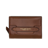 Women's Leather Wallet with Coin Pocket - BROWN | The Bridge