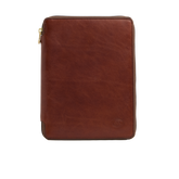 Small leather notepad holder - Custom leather accessories women | The Bridge