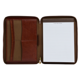 Small leather notepad holder - Custom leather accessories women | The Bridge