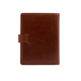 Leather agenda with refillable pages - Custom leather accessories women | The Bridge