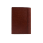 Leather agenda with refillable pages - Custom leather accessories women | The Bridge