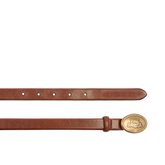 Women's Leather Belt - BROWN | The Bridge