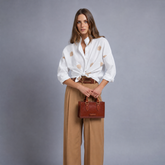 Sac à main en cuir femme avec bandoulière | The Bridge