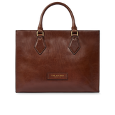 Women's Leather Handbag with Strap | The Bridge