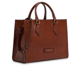 Women's Leather Handbag with Strap | The Bridge