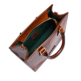 Leather handbag with detachable strap | The Bridge