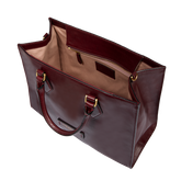 Leather handbag with removable shoulder strap | The Bridge