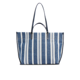 Leather and fabric shopper bag - Luna Collection | The Bridge