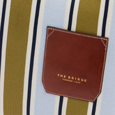 Leather and fabric shopper bag | The Bridge