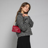 Leather crossbody bag with chain | The Bridge