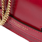 Leather crossbody bag with chain | The Bridge