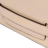 Lizard-print crossbody bag with chain | The Bridge