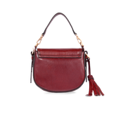 Bolso bandolera de piel con cadena - Novedades de mujer | The Bridge