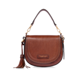 Bolso bandolera de piel con cadena - all | The Bridge