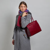 Bolso shopper de piel | The Bridge