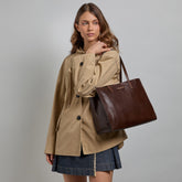 Women's Leather Shopper Bag | The Bridge
